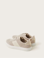 Monsoon Natural Faux Suede Trainers - Image 3 of 4