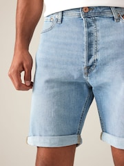 Svetlo modra - Jack & Jones kratke hlače sproščenega kroja - Slika 4 iz 5