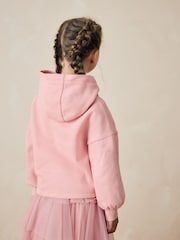 Pink Sequin Hoodie (3-16yrs) - Image 3 of 5