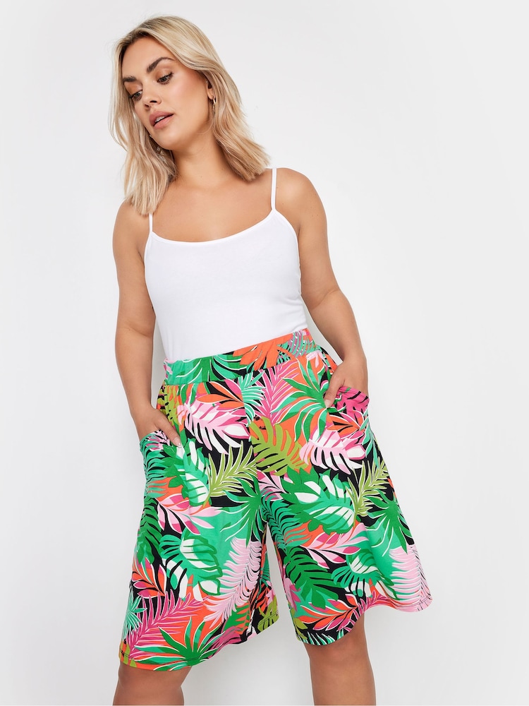 Schwarz - Yours Curve Jersey-Shorts - Bild 2 von 6 Schwarz - Yours Curve Jersey-Shorts - Bild 2 von 6