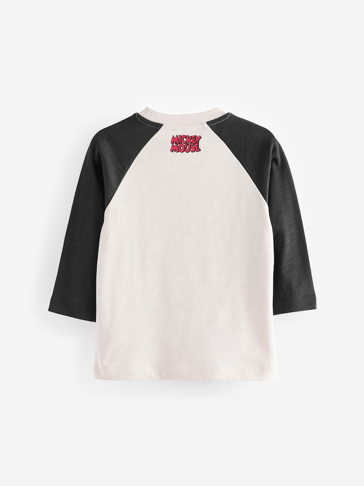 Blanco - Mickey Mouse Long Sleeve T-Shirt (3mths-8yrs) - Imagen 2 de 4