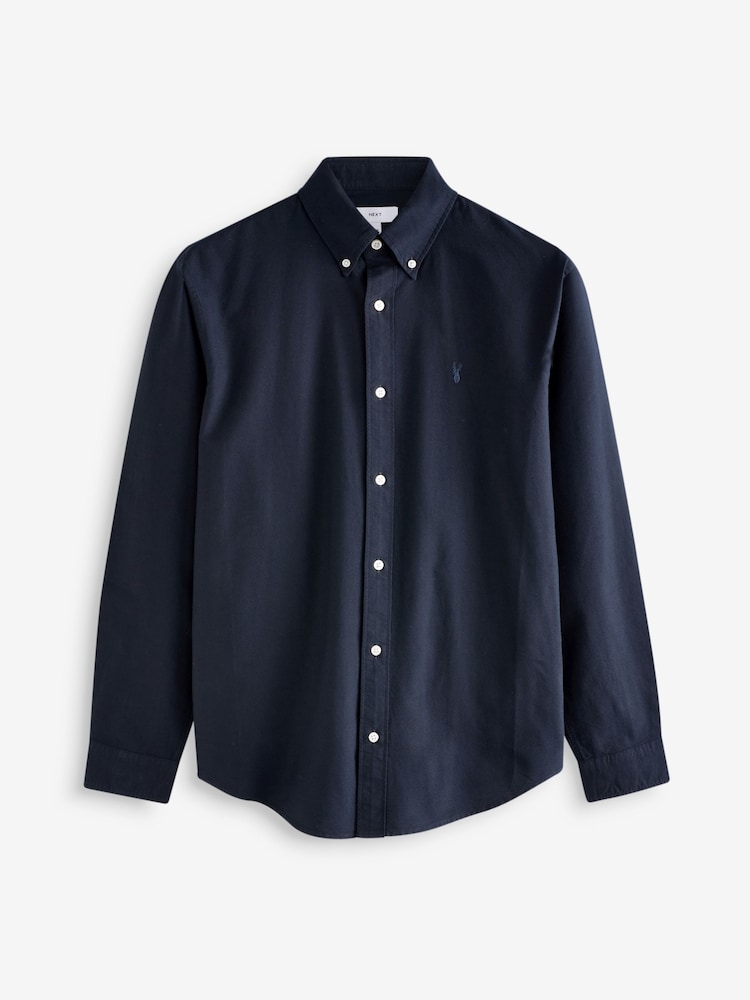 White/Light Bleu/Bleu marine 3 Lot - 100% Coton Manches longues Oxford Chemises 3 Lot - Image 10 of 13