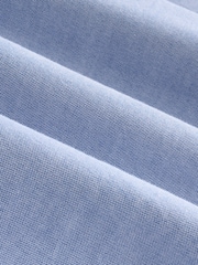 White/Light Blue/Navy Blue 3 Pack 100% Cotton Long Sleeve Oxford Shirts 3 Pack - Image 13 of 13