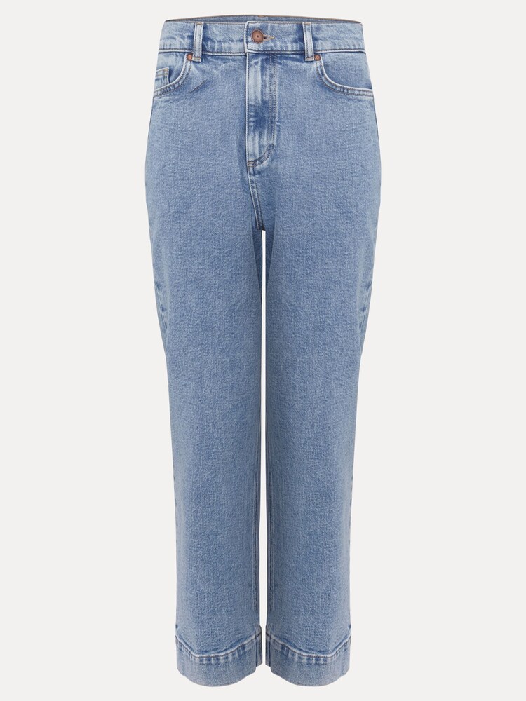 Phase Eight Blue Lexi Mid Wash Crop Straight Jeans - Image 7 of 7 Phase Eight Blue Lexi Mid Wash Crop Straight Jeans - Image 7 of 7
