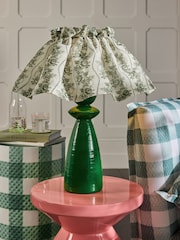 Cath Kidston Green Muse Table Lamp - Image 1 of 6