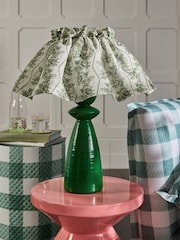 Cath Kidston Green Muse Table Lamp - Image 2 of 6
