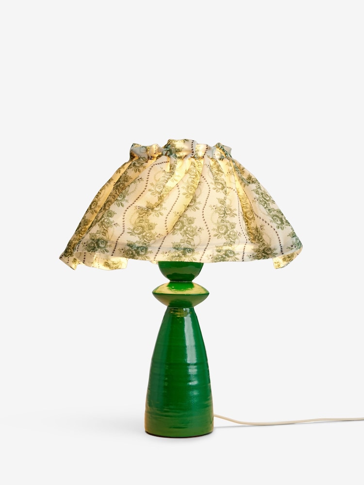 Cath Kidston Green Muse Table Lamp - Image 6 of 6