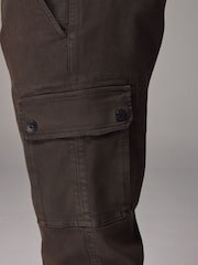 Verde caqui - Pantalones cargo elásticos de Motion Flex - Imagen 6 de 10