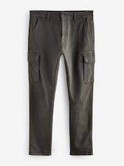 Verde caqui - Pantalones cargo elásticos de Motion Flex - Imagen 7 de 10