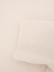Reiss Ivory Stevie 100% Cashmere Crew-Neck T-Shirt - Image 6 of 6