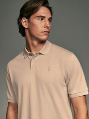 لون محايد صخري - تلبيس قياسي - بيكيه بكم قصير من Charles Tyrwhitt - صورة 4 من 7