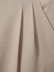 Reiss Neutral Sarai Wool Tailored Strappy Jumpsuit - Image 5 of 5
