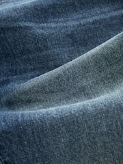 Bleu millésime - Coupe ample - Jean authentique 100% coton - Image 6 de 6