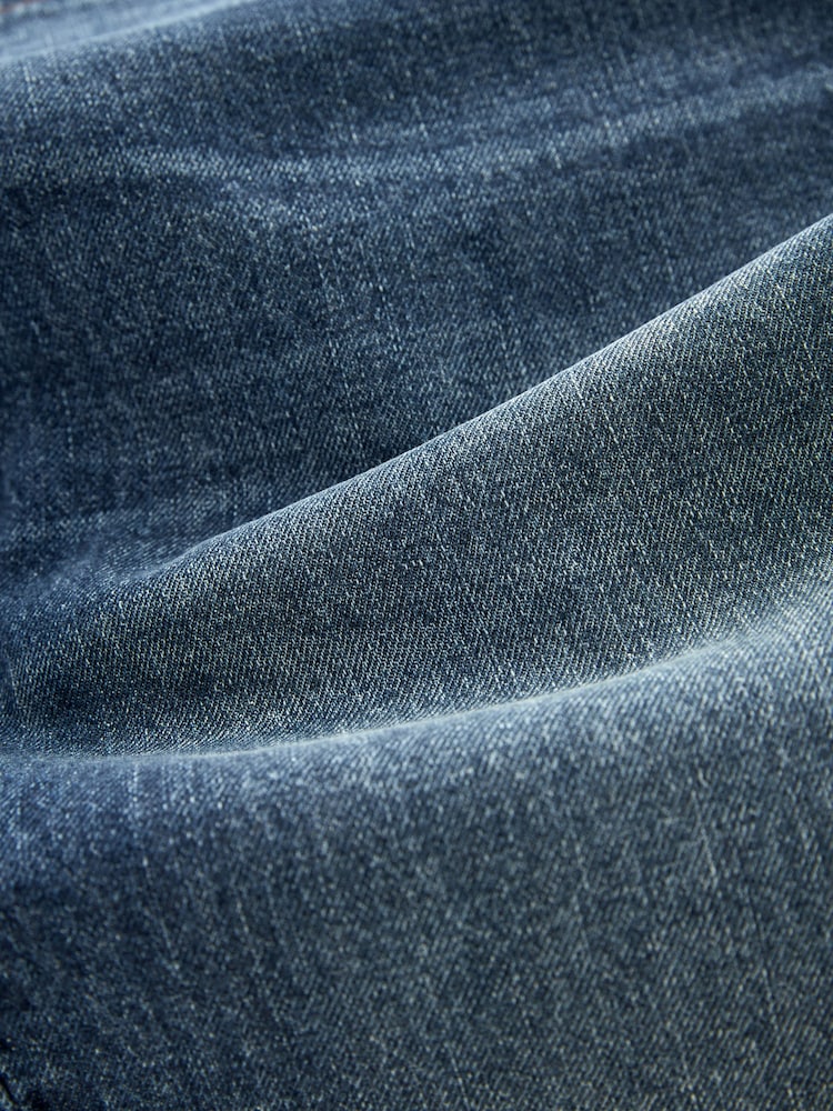 Bleu millésime - Coupe ample - Jean authentique 100% coton - Image 6 de 6