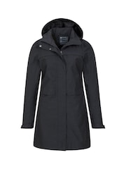 Mountain Warehouse Black Womens Cloud Burst II Textured Waterproof Jacket - Image 5 of 5