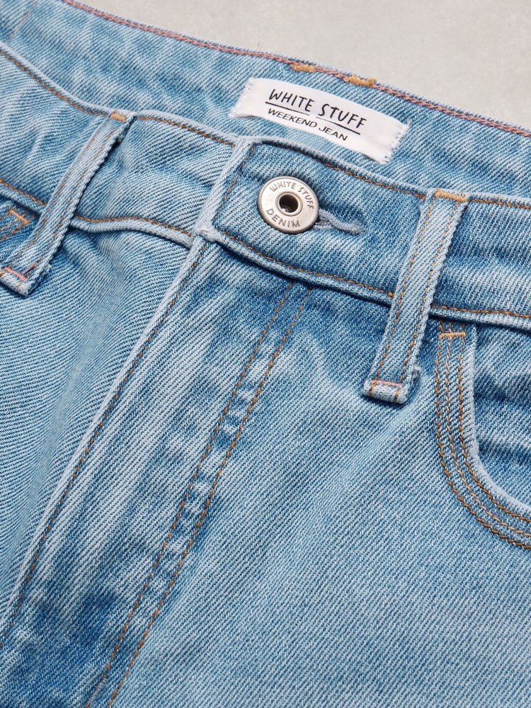 White Stuff Blue Freya Weekend Jeans - Image 6 of 6