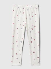 Gap White Ladybug Print Pull On Leggings (3mths-5yrs) - Image 1 of 2