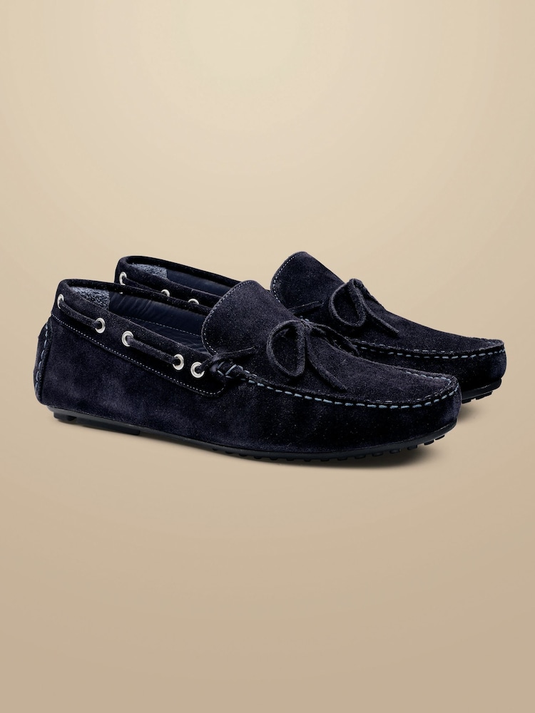 Charles Tyrwhitt Blue Driving Loafers - Image 2 of 4