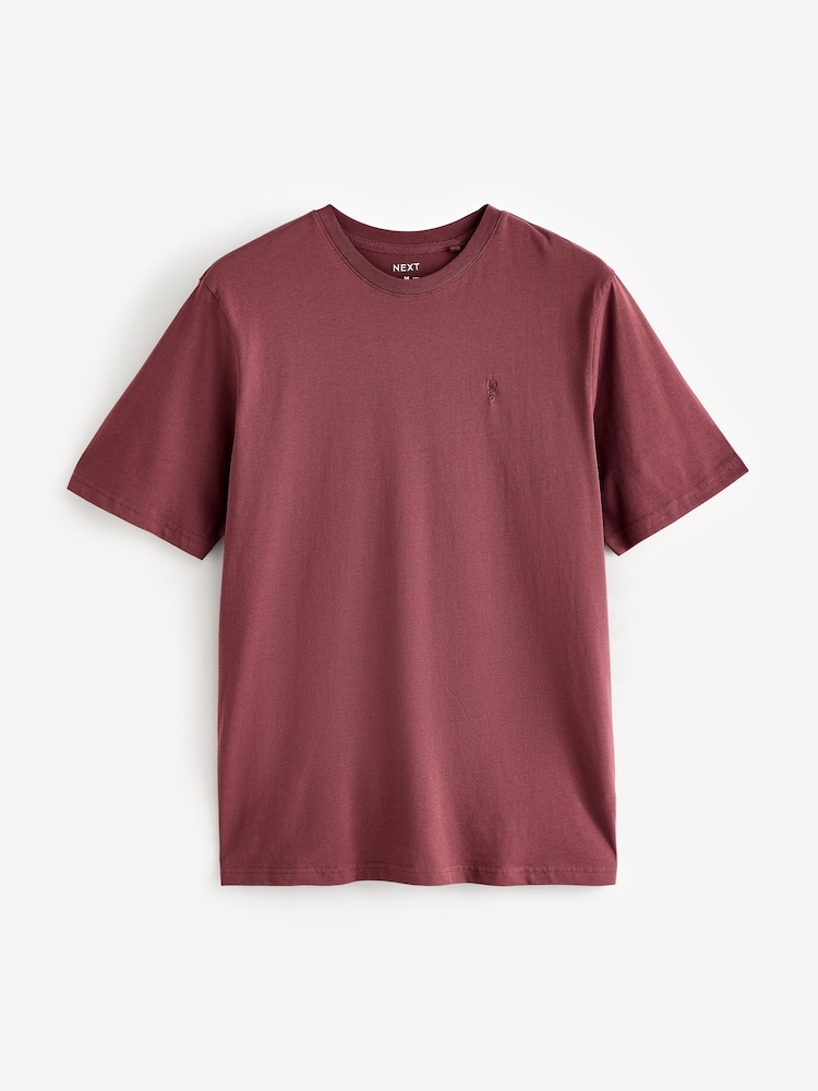 Brown/Cream/Rust/нейтральний - Стандартний крій - футболка 4 Уп - Image 9 of 14