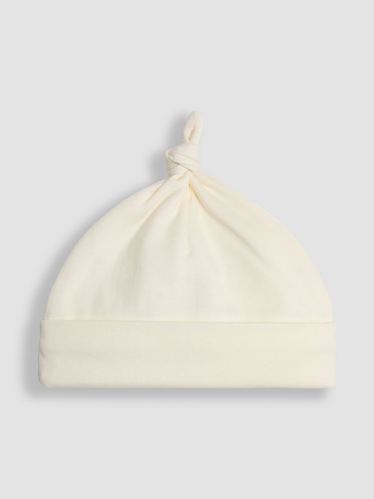 JoJo Maman Bébé Cream My First Christmas Hat - Image 2 of 3 JoJo Maman Bébé Cream My First Christmas Hat - Image 2 of 3