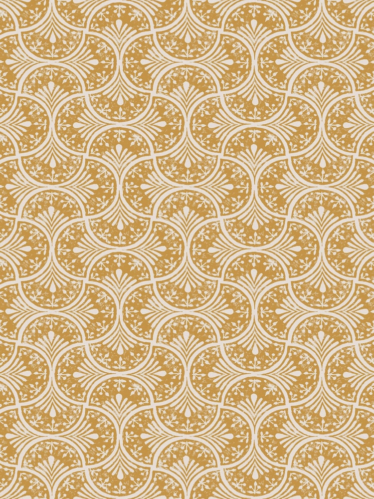 Graham & Brown Yellow Hopwood Cottage Wallpaper - Image 2 of 3
