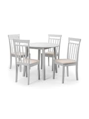 Julian Bowen Grey Coast Dropleaf Table - Image 5 of 5
