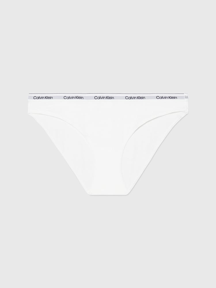Calvin Klein Chalk White Bikini Briefs - Image 3 of 4