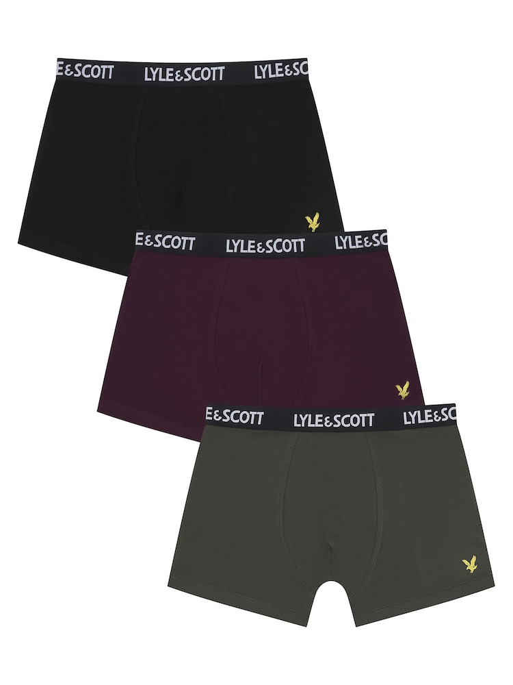 Lyle & Scott Underwear Jungen Markus Trunks 3 Pack - Bild 1 von 4