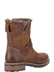 Marrón - Botines marrones Kinsham de Cotswolds - Imagen 3 de 4