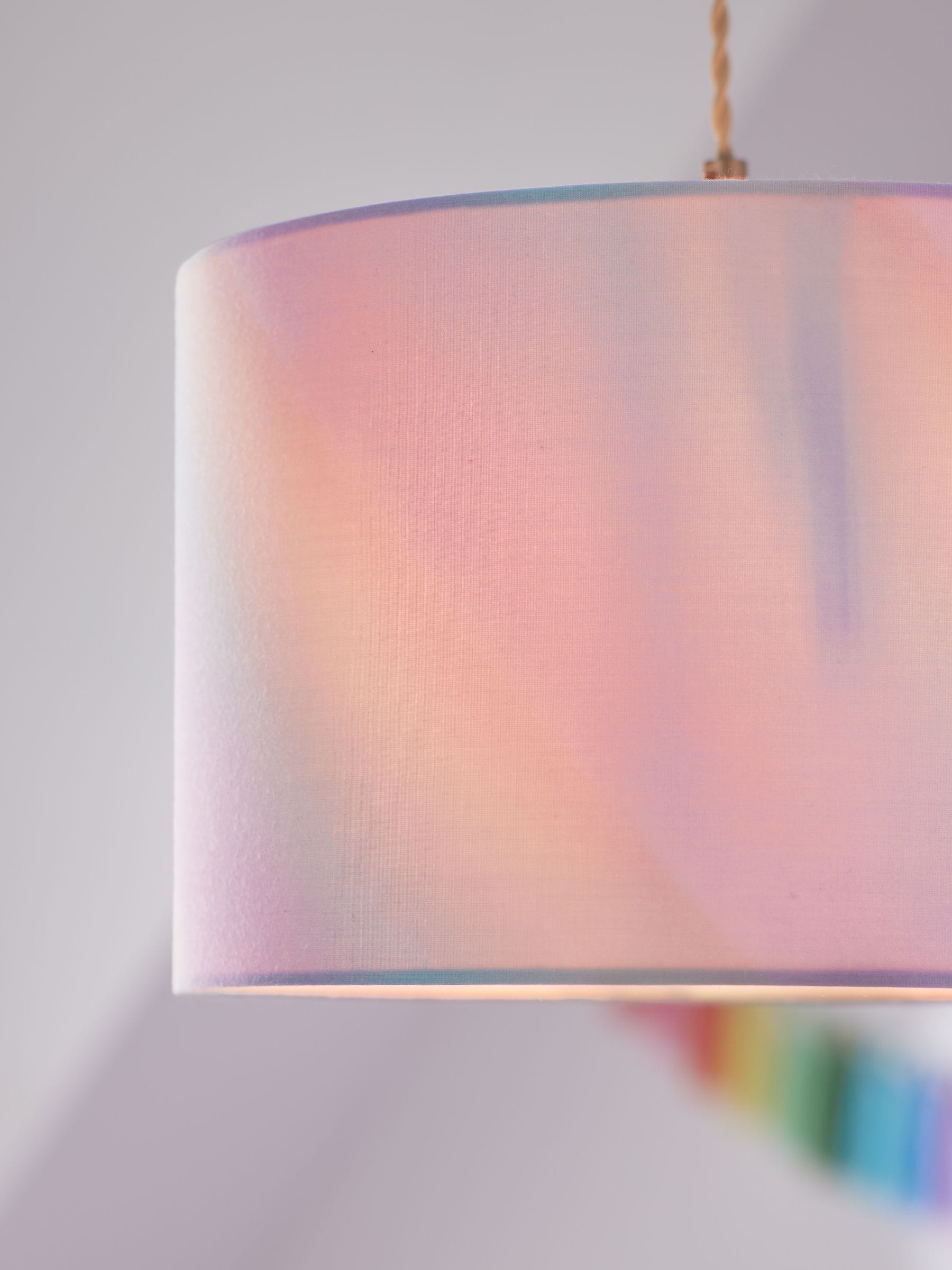 Pink lamp shade next hotsell