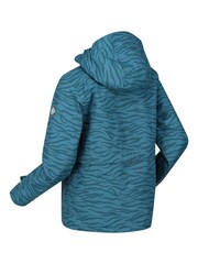 Regatta Blue Kids Bambee Waterproof Jacket - Image 8 of 8