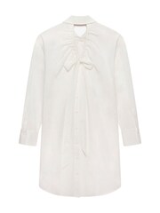 Mint Velvet White Super Longline Shirt - Image 4 of 4