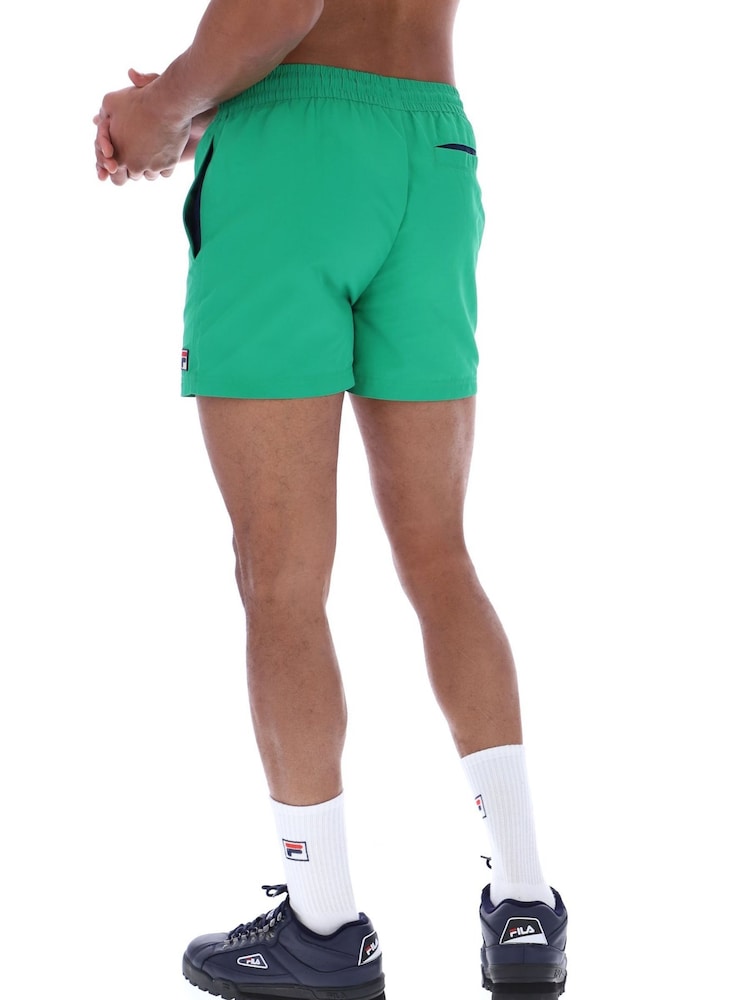 Fila Green Artoni Swim Shorts - Image 4 of 4 Fila Green Artoni Swim Shorts - Image 4 of 4