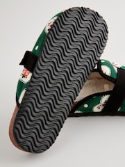 Cath Kidston Green Heart Mule Slippers - Image 5 of 5