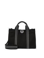 Victoria's Secret PINK Pure Black Canvas Mini Tote Bag - Image 1 of 2