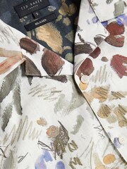 Ted Baker Cream Moselle Floral Shirt - Image 5 of 6
