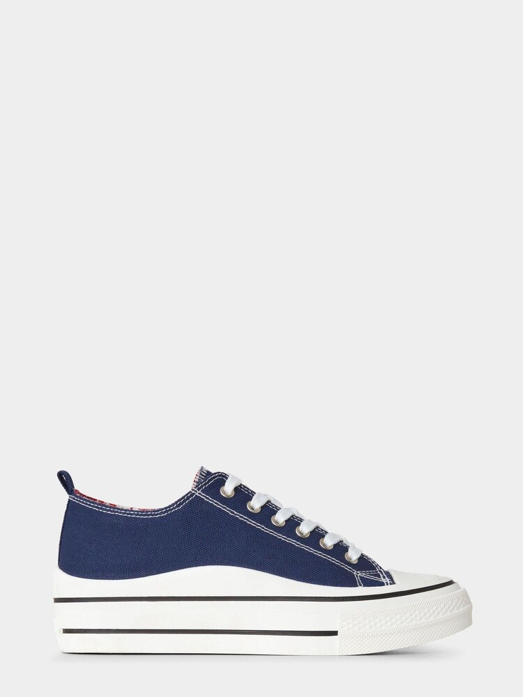 Joe Browns Blue Chunky Flatform Trainers - Image 1 of 4
