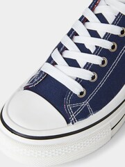 Joe Browns Blue Chunky Flatform Trainers - Image 4 of 4