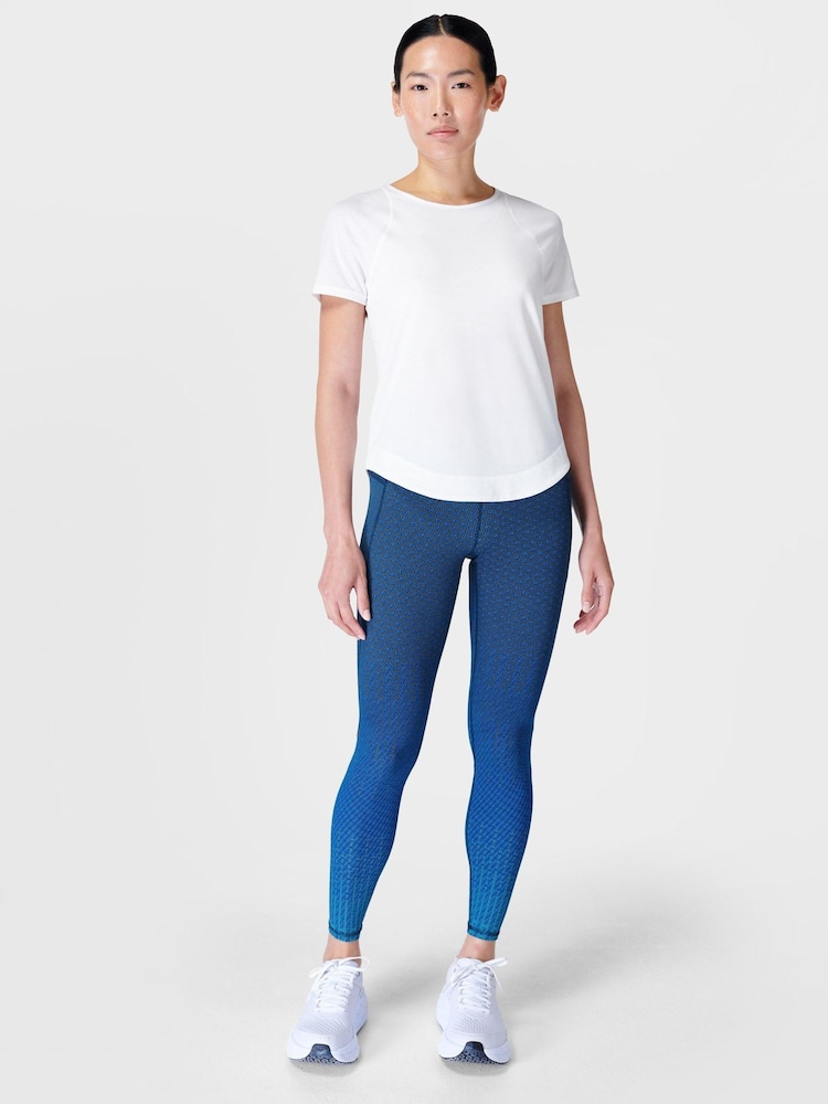 Sweaty Betty White Breathe Easy T-Shirt - Image 2 of 7