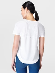Sweaty Betty White Breathe Easy T-Shirt - Image 3 of 7