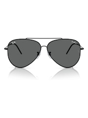 Ray-Ban Reverse Rbr0101S Pilot Black Sunglasses - Image 5 of 9