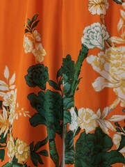 Raishma Silk Printed Wide-Leg Trousers - Image 5 of 5