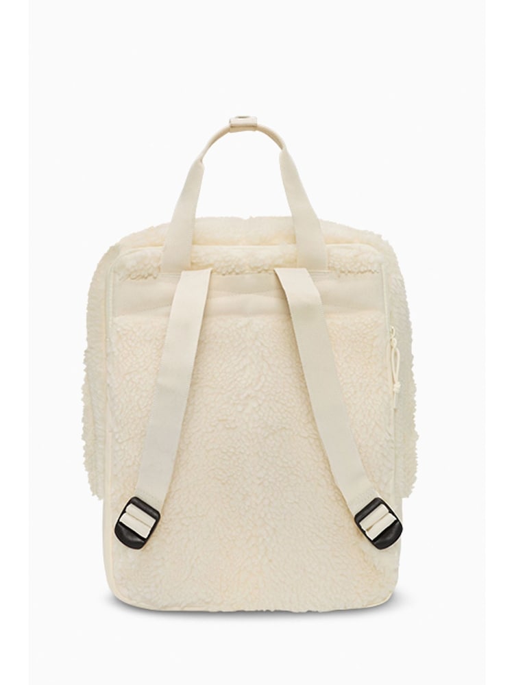 Converse Cream Small Sherpa Square Backpack - Image 4 of 10