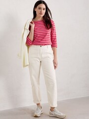 Seasalt Cornwall Pink Sailor T-Shirts - Image 3 of 5