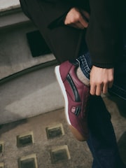 Berry Red Forever Comfort® Retro Lace-Up Trainers - Image 4 of 4