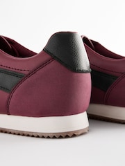 Berry Red Forever Comfort® Retro Lace-Up Trainers - Image 9 of 9