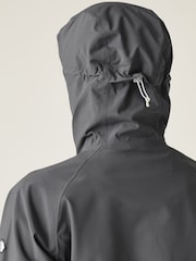 Regatta Grey Womens Birchdale Colour Block Waterproof Jacket - Image 6 of 9