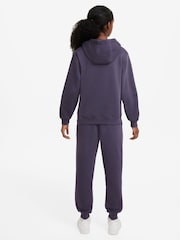 Фиолетовый изюм - Флисовый спортивный костюм Nike Club  - Image 2 of 3