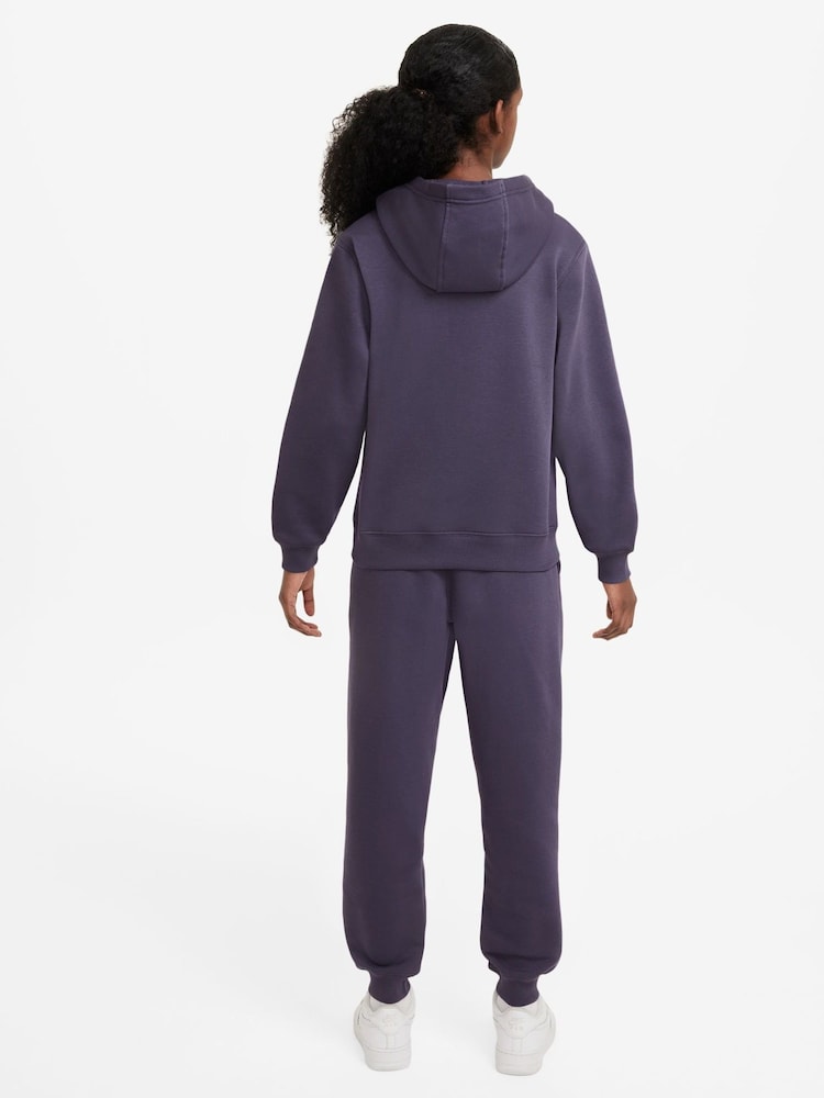 Фиолетовый изюм - Флисовый спортивный костюм Nike Club  - Image 2 of 3