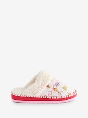 Never Fully Dressed Cream Mystic Mule Slippers - Image 1 of 3